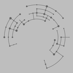 Digital Connection Network vector image