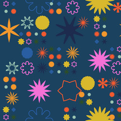 a colorful abstract seamless pattern featuring vector image
