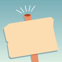 flat design empty esp template vector image