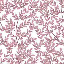 seamless pattern hand drawn tree branches vector image