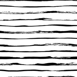 seamless pattern with thin brush lines vector image