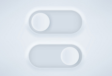 d style selector for web and application interface vector image