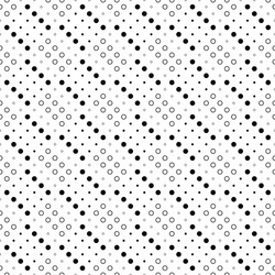 geometrical abstract monochrome circle pattern vector image