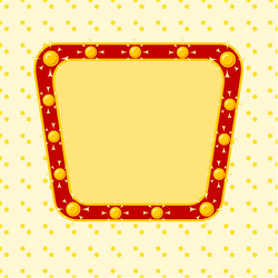 asymmetrical unequal shaped form format vector image