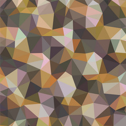 gold triangular low poly mosaic abstract pattern vector image