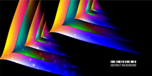 Geometric colorful abstract background vector