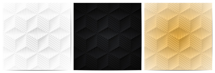 geometric pattern stripes lines with polygonal vector image
