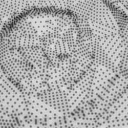 array with dynamic particles 3d abstract texture vector image