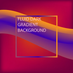 dark fluid gradient background design abstract vector image