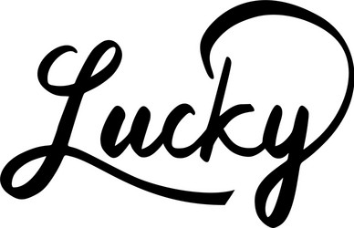 Тату lucky эскиз
