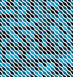 angular blue pattern the colors of shapes vector image