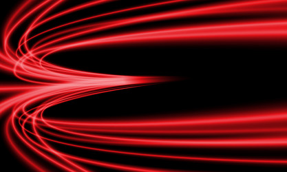 abstract red light fast speed curve dynamic vector image