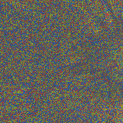 abstract background with color circles vector image