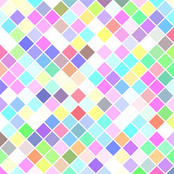 colored abstract square pattern background - from vector image