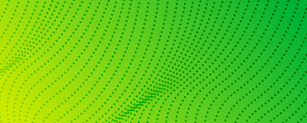 colorful halftone background with flowing dots vector image