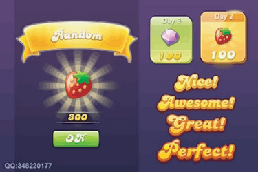 complete set of level button game ui pop-up icon vector image