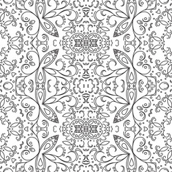 Abstract pattern contours vector