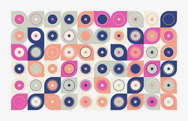 simple geometric pattern design with basic vector image