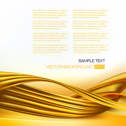 abstract background with gold design elements vector image