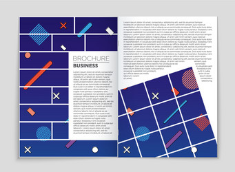 abstract layout background set for art vector image