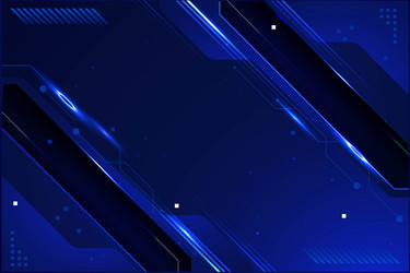 gradient blue dynamic technology background design vector image
