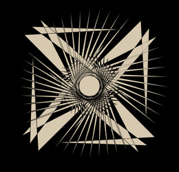 geometric edgy random shape abstract textured vector image