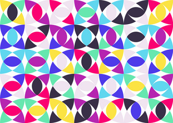 abstract colorful pattern design with simple vector image