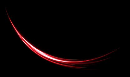 abstract red light speed motion movement curve vector image