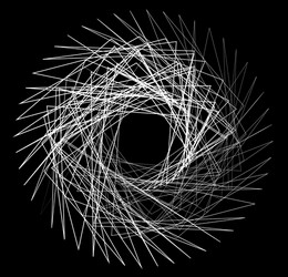 geometric edgy random shape abstract textured vector image