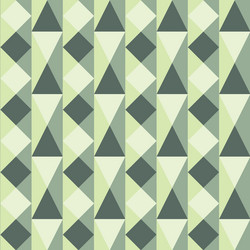 seamless pattern with squares and triangles vector image