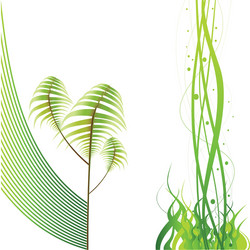 Abstract green background Royalty Free Vector Image
