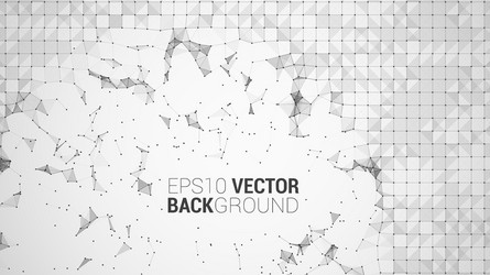 triangle mosaic background design vector image