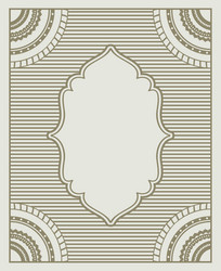 background in retro style with copyspace vector image