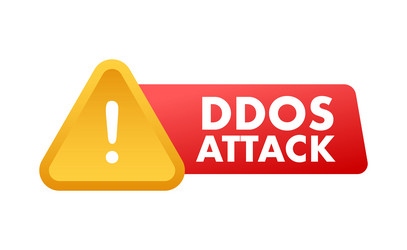 ddos attack hacker bomb denial of service vector image