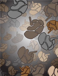 left and right brain functions cerebral function vector image