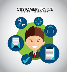 Customer support vector