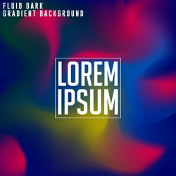 dark fluid gradient background design abstract vector image