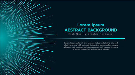 abstract background with particles spreading out vector image