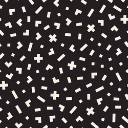seamless abstract geometric pattern in retro vector image