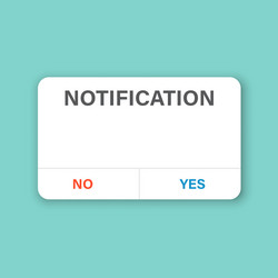 new message icon in flat style incoming inbox vector image