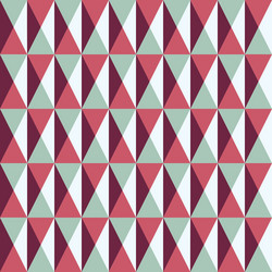 seamless pattern with squares and triangles vector image