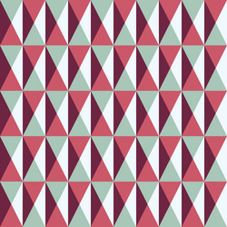 Seamless pattern with squares and triangles vector