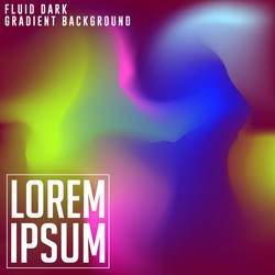 dark fluid gradient background design abstract vector image