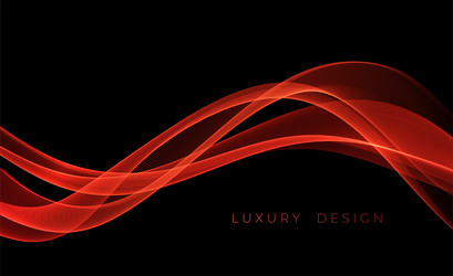 abstract red background with lighting effect vector image