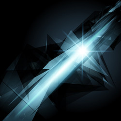 Abstract background dynamic geometric shapes Vector Image