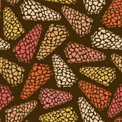 Leopard Seashell Pattern vector image