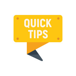 Light Tip Icon - Advice & Insight vector image