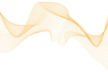 abstract smooth gradient flowing wave lines vector image