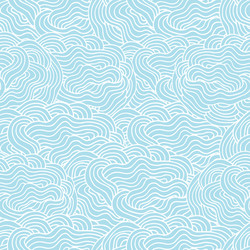Ocean Wave Pattern - Textured Background vector image