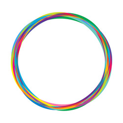 abstract random circles geometric circular element vector image